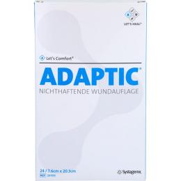 ADAPTIC 7,6x20,3 cm feuchte Wundauflage 2015 24 St.