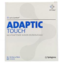 ADAPTIC Touch 12,7x15 cm nichthaft.Sil.Wundauflage 10 St Wundgaze