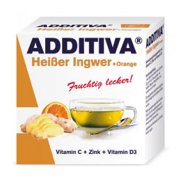 ADDITIVA heier Ingwer+Orange Pulver 120 g
