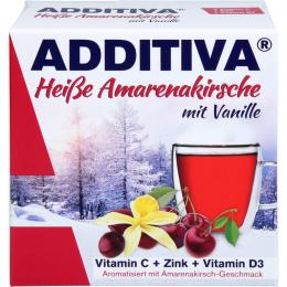 ADDITIVA heiße Amarenakirsche m.Vanil.Plv.Sachets 100 g