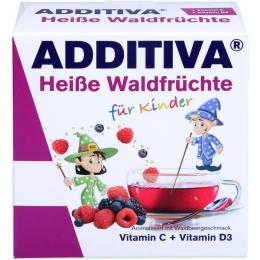 ADDITIVA heiße Waldfrüchte Pulver Sachets 100 g