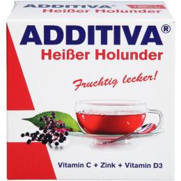 ADDITIVA heißer Holunder Pulver Sachets 100 g