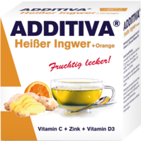 ADDITIVA heißer Ingwer+Orange Pulver 120 g