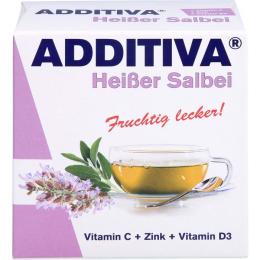 ADDITIVA heißer Salbei Pulver Sachets 120 g
