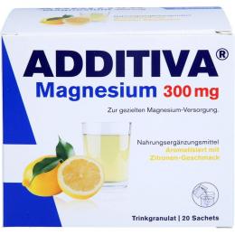 ADDITIVA Magnesium 300 mg N Sachets 20 St. (74 g)