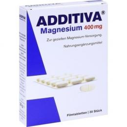 ADDITIVA Magnesium 400 mg Filmtabletten 30 St.