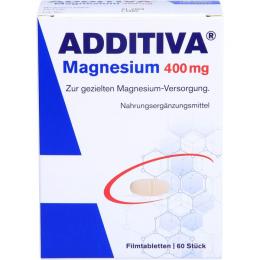 ADDITIVA Magnesium 400 mg Filmtabletten 60 St. (73 g)