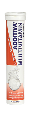 ADDITIVA Multivit.+Mineral Orange R Brausetabl. 20 St