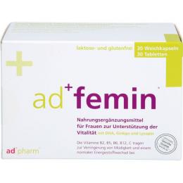 ADFEMIN Monatspackung 30 Weichkaps.+30 Tabl. 1 P