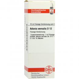 Adonis vernalis D 12 Dilution 20 ml Dilution