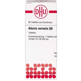 ADONIS VERNALIS D 6 Tabletten 80 St.