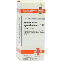 ADRENALINUM HYDROCHLORICUM C 30 Globuli 10 g