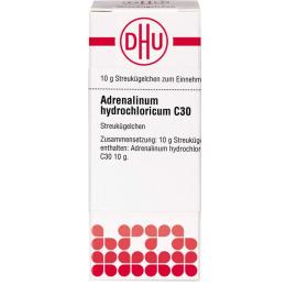 ADRENALINUM HYDROCHLORICUM C 30 Globuli 10 g
