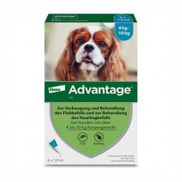 ADVANTAGE 100 Lösung für Hunde 4-10 kg 4 St Lösung