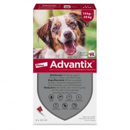 ADVANTIX Spot-on Lsg.z.Auftr.a.d.H.f.Hund 10-25 kg 4 St Lösung