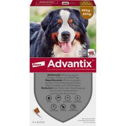 ADVANTIX Spot-on Lsg.z.Auftr.a.d.H.f.Hund 40-60 kg 24 ml