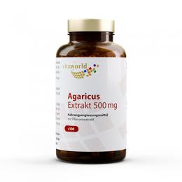 AGARICUS EXTRAKT 500 mg Kapseln 100 St