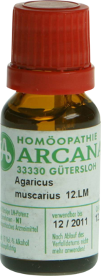 AGARICUS MUSCARIUS LM 12 Dilution 10 ml