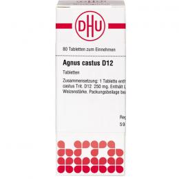 AGNUS CASTUS D 12 Tabletten 80 St.