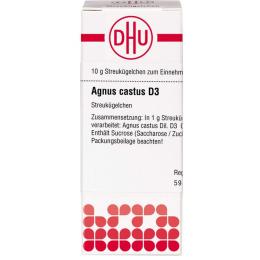 AGNUS CASTUS D 3 Globuli 10 g