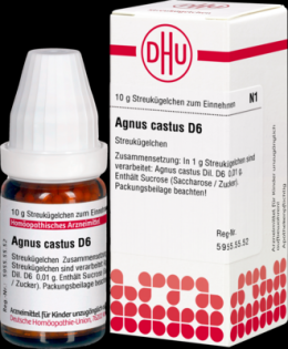 AGNUS CASTUS D 6 Globuli 10 g