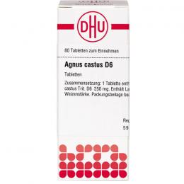 AGNUS CASTUS D 6 Tabletten 80 St.