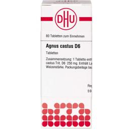 AGNUS CASTUS D 6 Tabletten 80 St.