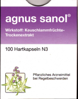 AGNUS SANOL Hartkapseln 100 St