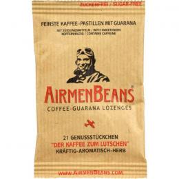 AIRMENBEANS feinste Kaffee Pastillen m.Guarana 21 St.