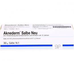 AKNEDERM Salbe Neu 30 g