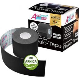 AKTIMED Tape Plus elast.m.Zusatzn.5cmx5m black 1 St.