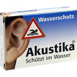 Ein aktuelles Angebot für AKUSTIKA Wasserschutz 1 P ohne Ohrenschutz & Pflege - jetzt kaufen, Marke Südmedica GmbH.