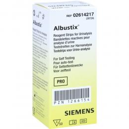 Ein aktuelles Angebot für ALBUSTIX Teststreifen 50 St Teststreifen Häusliche Pflege - jetzt kaufen, Marke Siemens Healthcare GmbH.