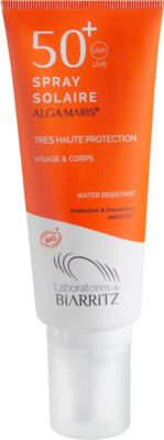 ALGA MARIS Sonnenspray Bio LSF 50+ wasserfest 125 ml