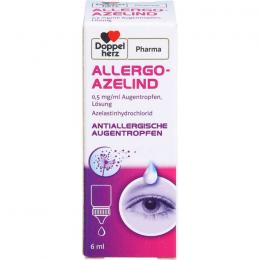 ALLERGO-AZELIND DoppelherzPha. 0,5 mg/ml Augentr. 6 ml