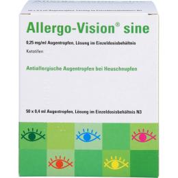 ALLERGO-VISION sine 0,25 mg/ml AT im Einzeldo.beh. 20 ml