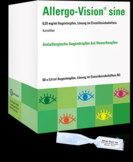 ALLERGO-VISION sine 0,25 mg/ml AT im Einzeldo.beh. 50X0.4 ml