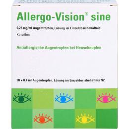 ALLERGO-VISION sine 0,25 mg/ml AT im Einzeldo.beh. 8 ml