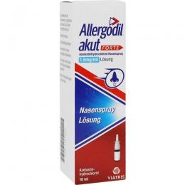 ALLERGODIL akut forte 1,5 mg/ml Nasenspray Lösung 10 ml