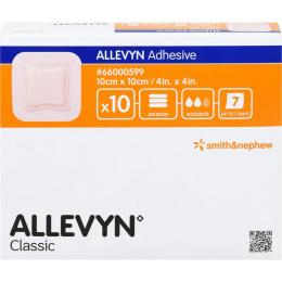 ALLEVYN Adhesive 10x10 cm haftende Wundauflage 10 St.