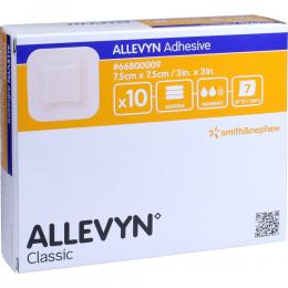 Ein aktuelles Angebot für ALLEVYN Adhesive 7,5x7,5 cm haftende Wundauflage 10 St Kompressen Verbandsmaterial - jetzt kaufen, Marke ACA Müller/ADAG Pharma AG.