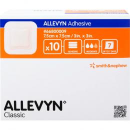 Ein aktuelles Angebot für ALLEVYN Adhesive 7,5x7,5 cm haftende Wundauflage 10 St Verband Verbandsmaterial - jetzt kaufen, Marke 1001 Artikel Medical GmbH.