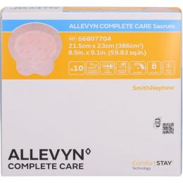 ALLEVYN Complete Care Sacrum groß 21,5x23 cm 10 St.