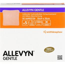 ALLEVYN Gentle 10x10 cm Schaumverband 5 St.