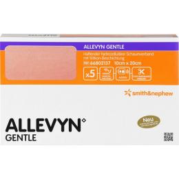 ALLEVYN Gentle 10x20 cm Schaumverband 5 St.