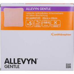 ALLEVYN Gentle 20x20 cm Schaumverband 5 St.