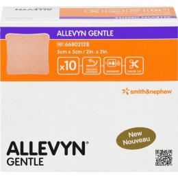 ALLEVYN Gentle 5x5 cm Schaumverband 10 St.