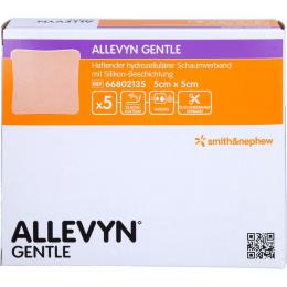 ALLEVYN Gentle 5x5 cm Schaumverband 5 St.