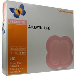 Ein aktuelles Angebot für ALLEVYN Life 21x21 cm Silikonschaumverband 10 St Verband Verbandsmaterial - jetzt kaufen, Marke Smith & Nephew GmbH - Woundmanagement.