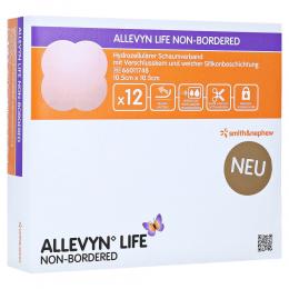 ALLEVYN Life non-bordered 10,5x10,5 cm Silik.Sch. 12 St Verband